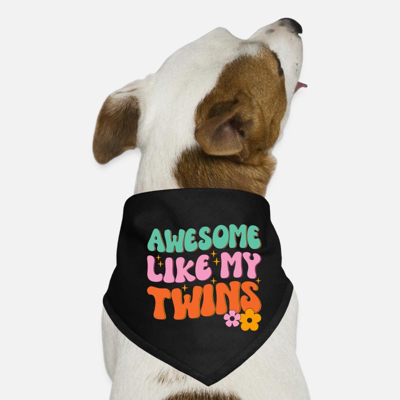 Fantastisch Wie Meine Zwillinge Hunde-Bandana