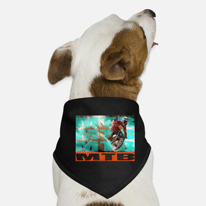 Vélo VTT Bandana pour chien
