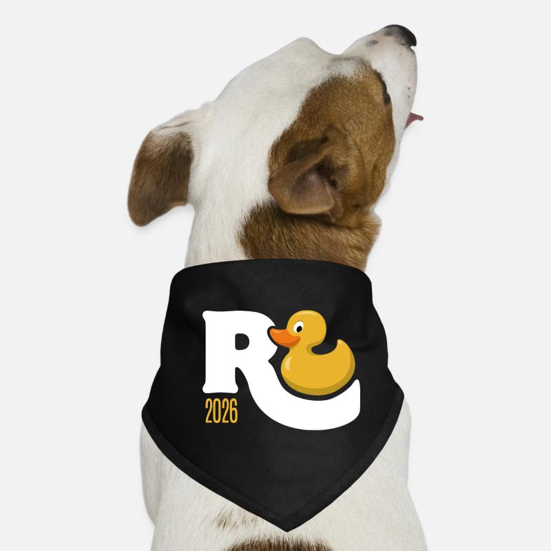 Gummiente Rente 2026 - Ruhestand - Pension Hunde-Bandana