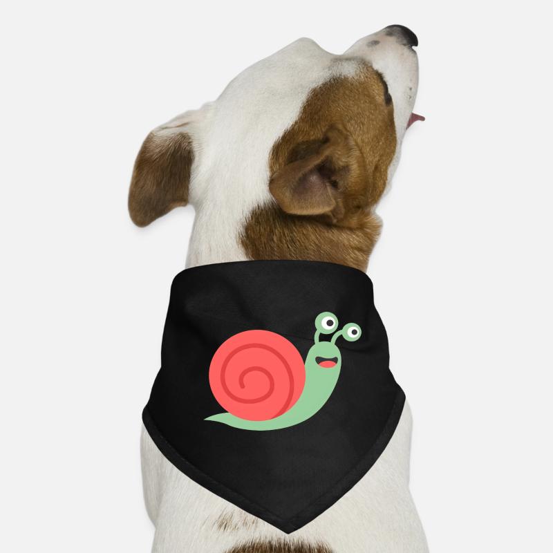 Cute Snail Comic Design for Babies & Kids Dog Bandana