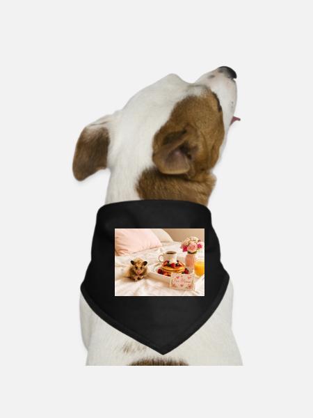 Chico 11: Muttertag 2026 - Hunde-Bandana - Schwarz - Vorne