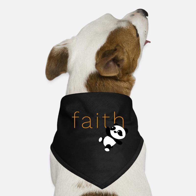 Foi Panda Bandana pour chien