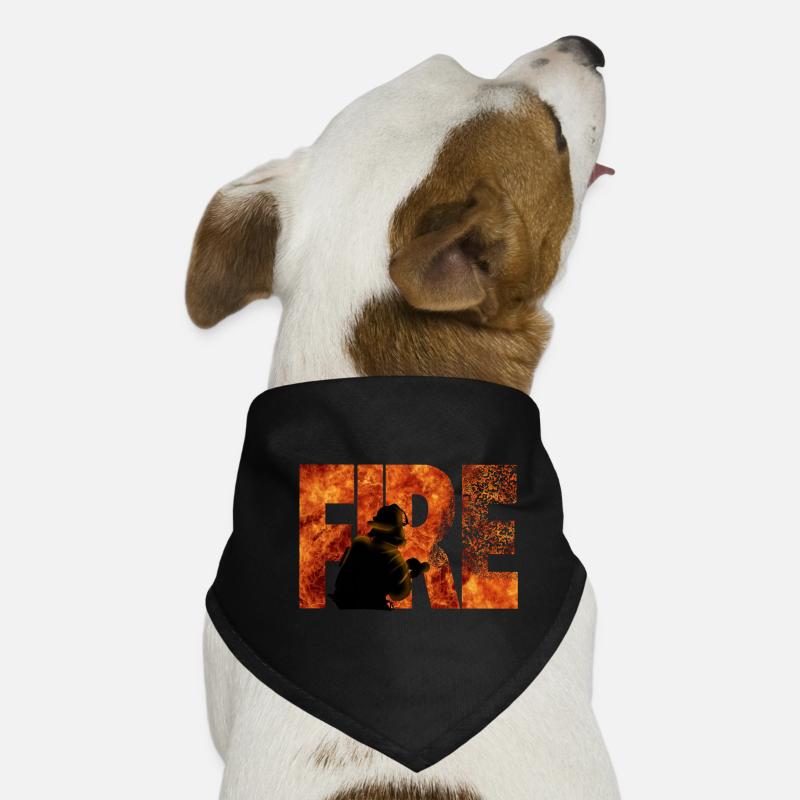 Firefighter Dog Bandana