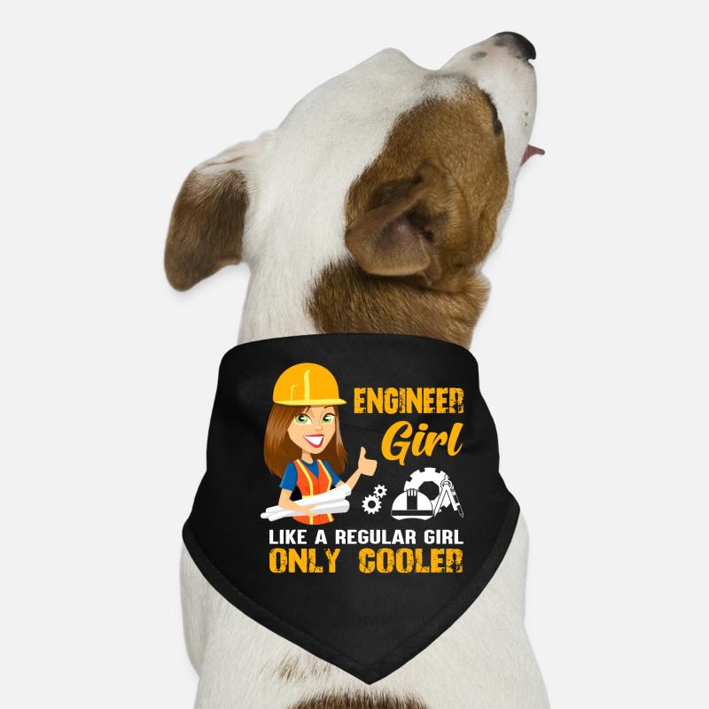 Engineer Women Ladies Funny Dog Bandana