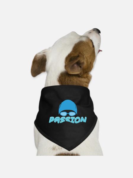Swim - Dog Bandana - black - Front