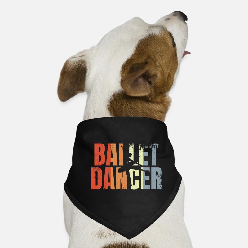Danseuse de ballet vintage Bandana pour chien