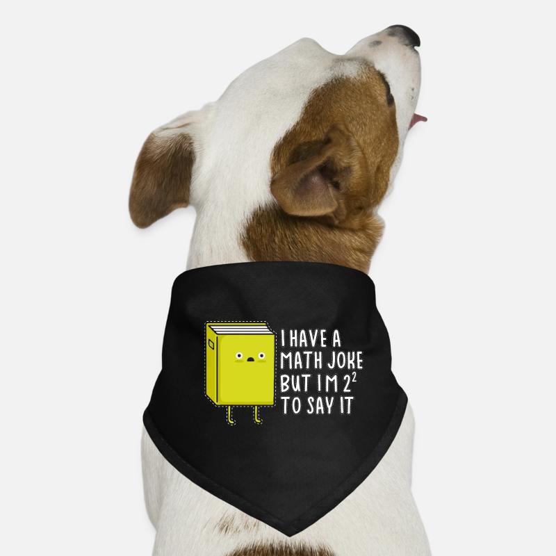 Math Nerd Students University Professor Mathematics Dog Bandana