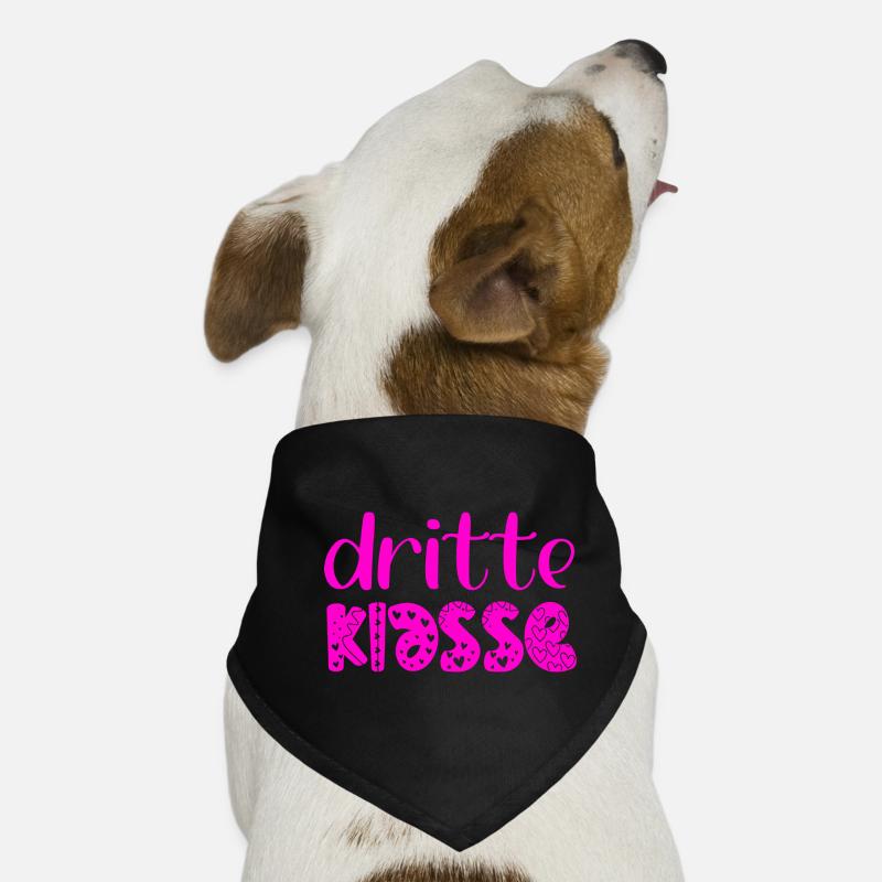 Grundschule 3. Klasse - Dritte Schulklasse Hunde-Bandana
