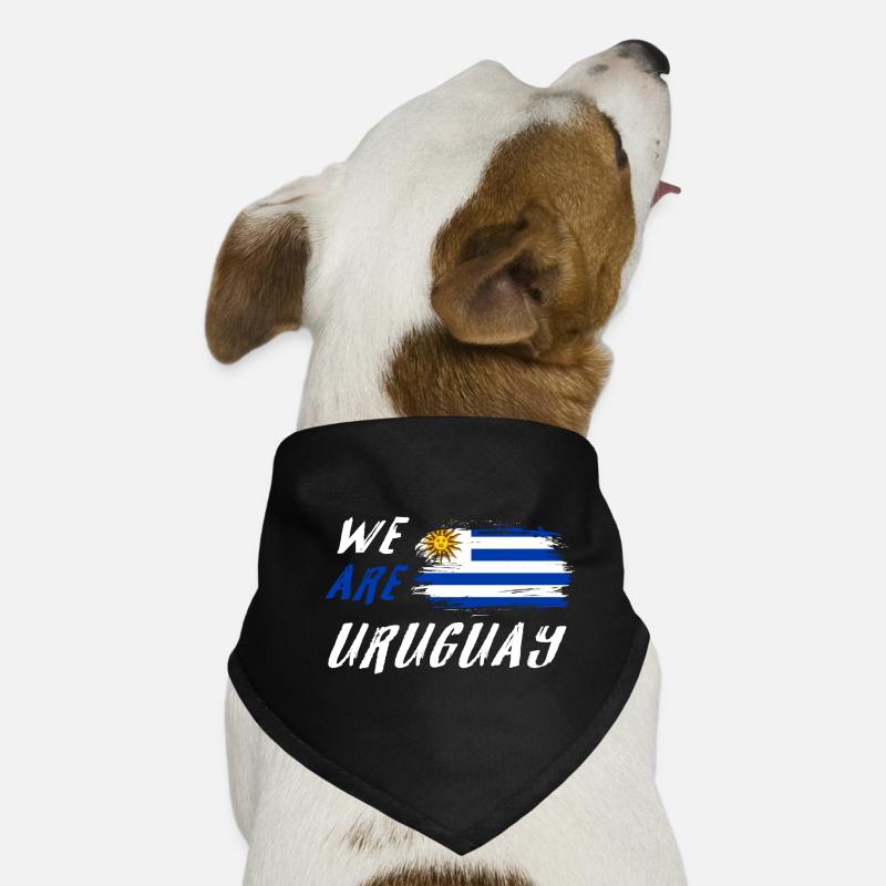 nous sommes l'Uruguay Bandana pour chien