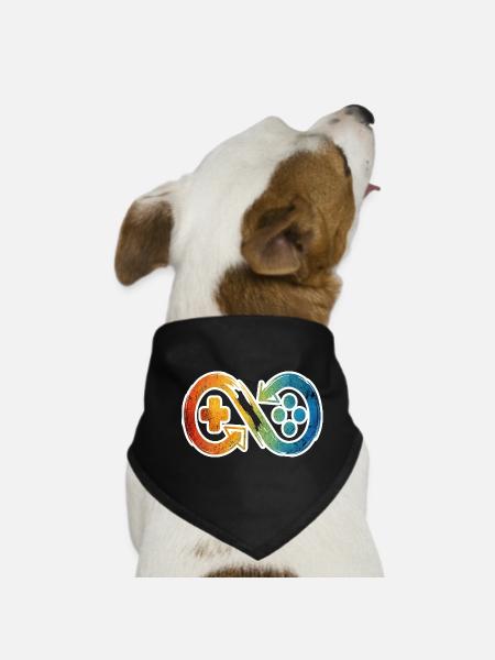 Invinity Controller - Dog Bandana - black - Front