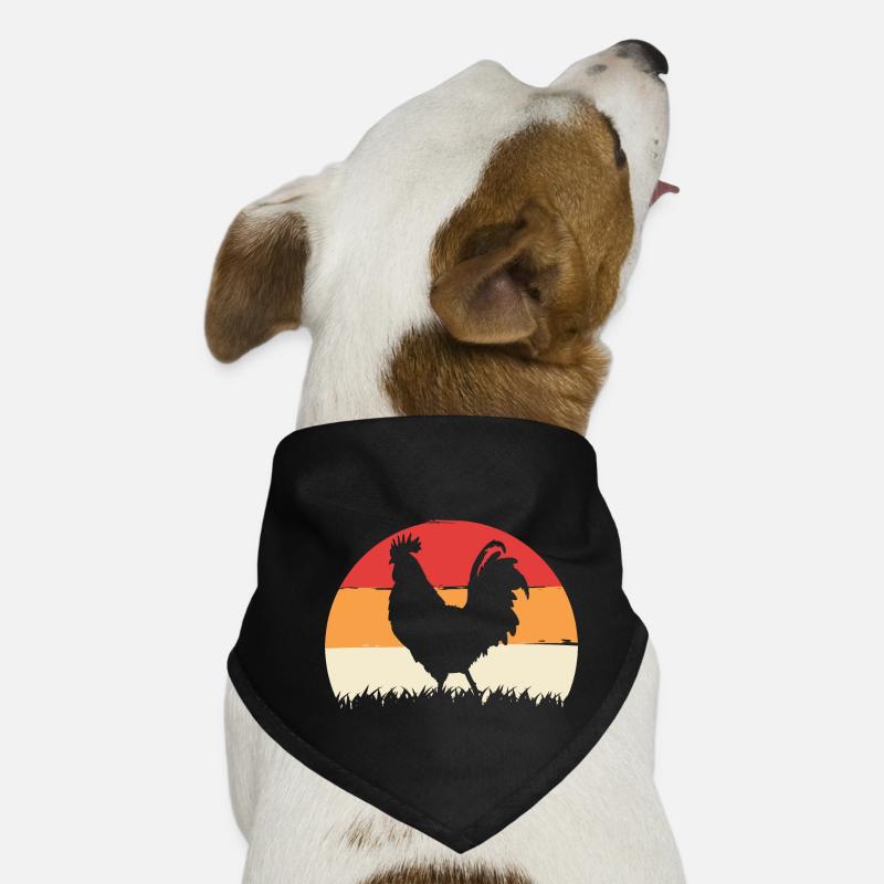 Hühnerflüsterer Chuchoteur de poulet Bandana pour chien