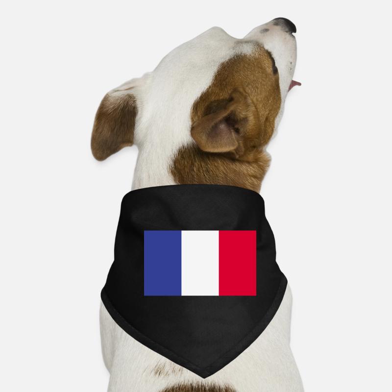 France National Flag Dog Bandana