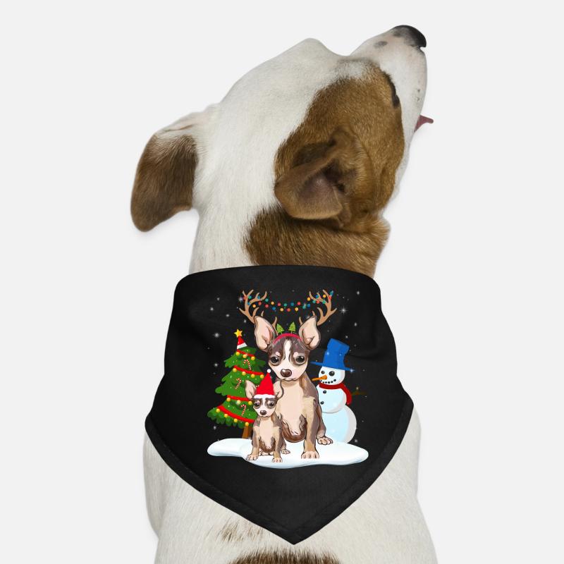 Chihuahua Noël - cadeau de Noël chiens Bandana pour chien