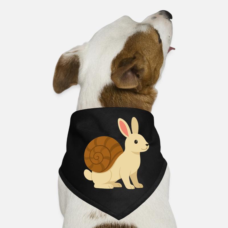 Lapin Escargot tout mignon Bandana pour chien