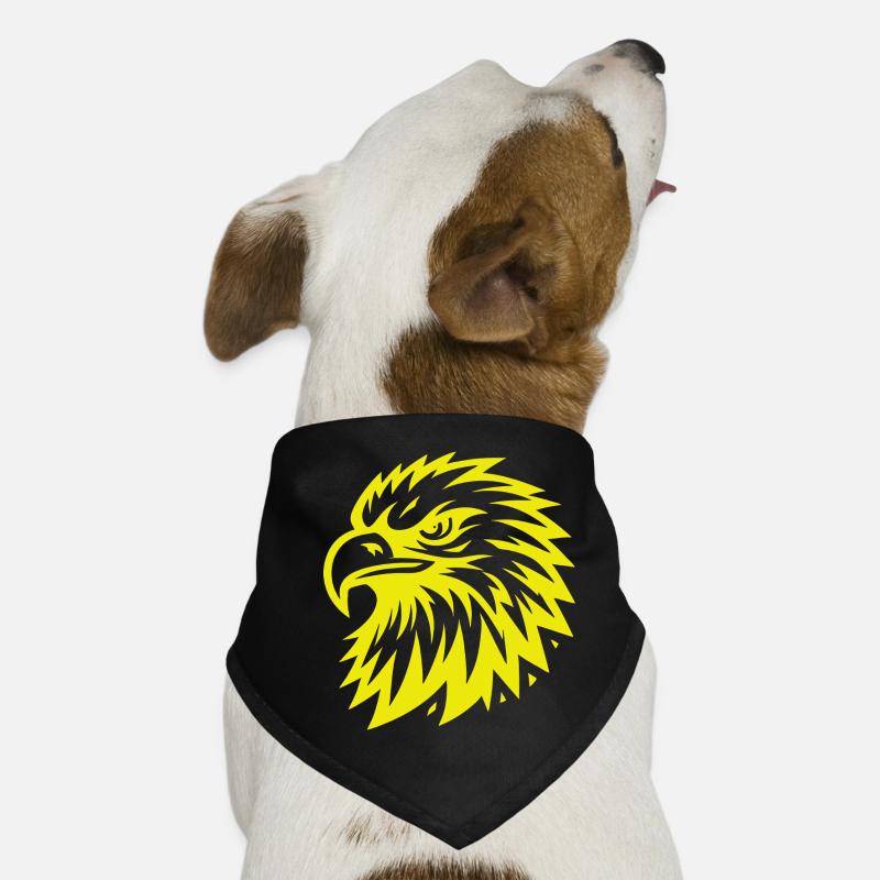 Tête d’aigle royal – Majestic Eagle Design Bandana pour chien