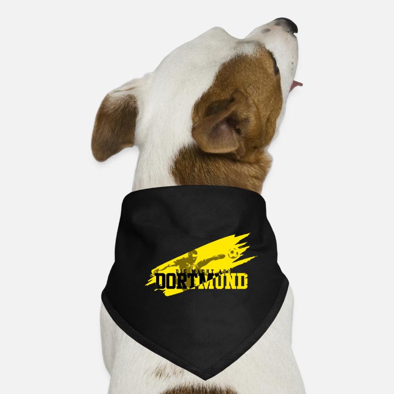 Fussball Dortmund Hunde-Bandana