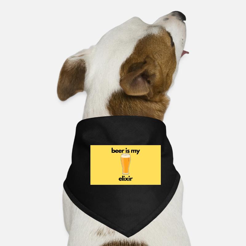 Beer Elixir – Glass Design Dog Bandana