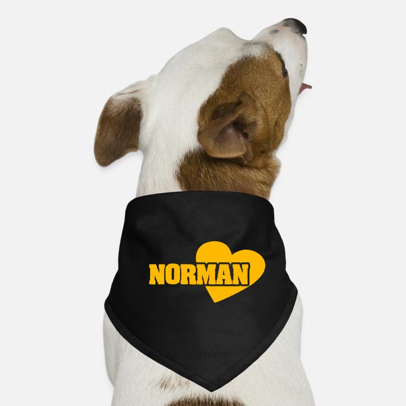 Gold Norman Dog Bandana