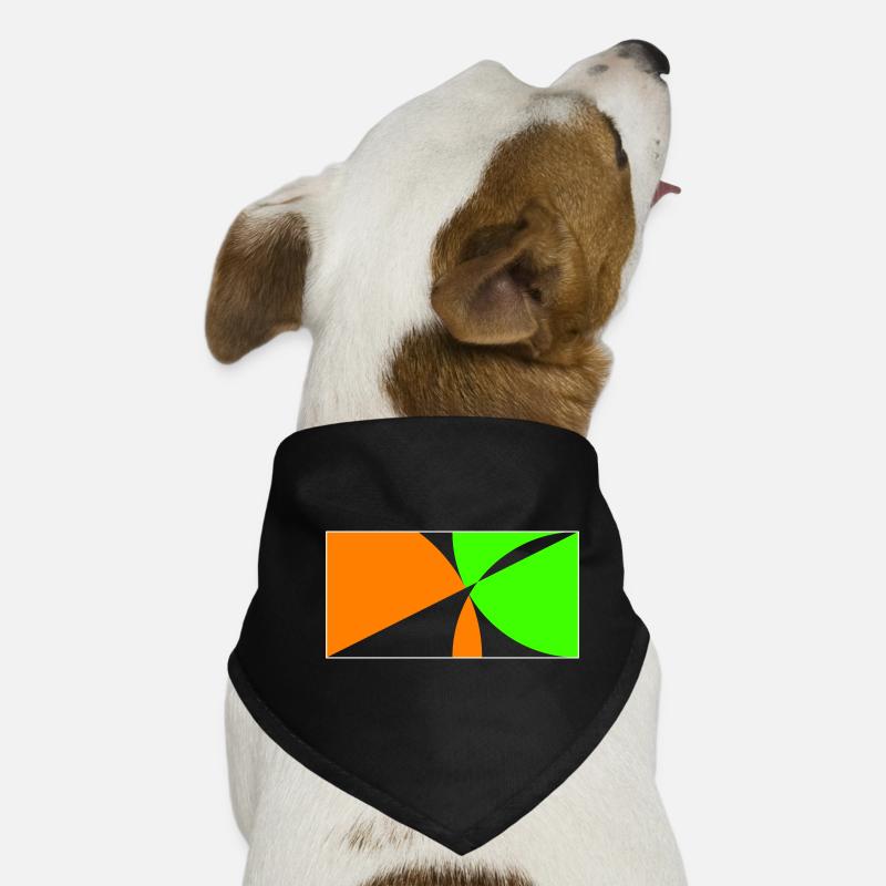 Restez sur la balle! Bandana pour chien