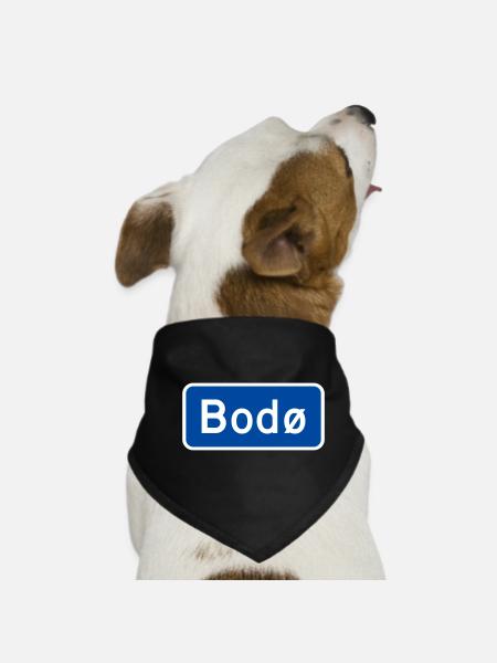 Bodø - Dog Bandana - black
