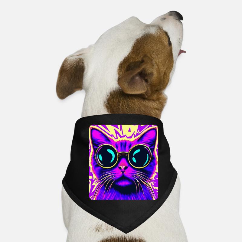 Lunettes de soleil Chat Bandana pour chien