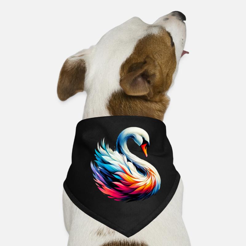 Schwan Hunde-Bandana