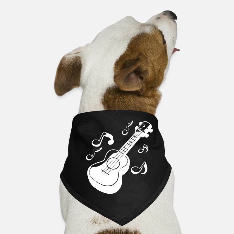 Graphiques Ukulele Bandana pour chien