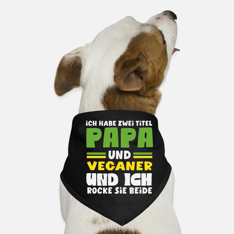 Attention Je suis végétalien Drôle Cadeau végétalien Bandana pour chien