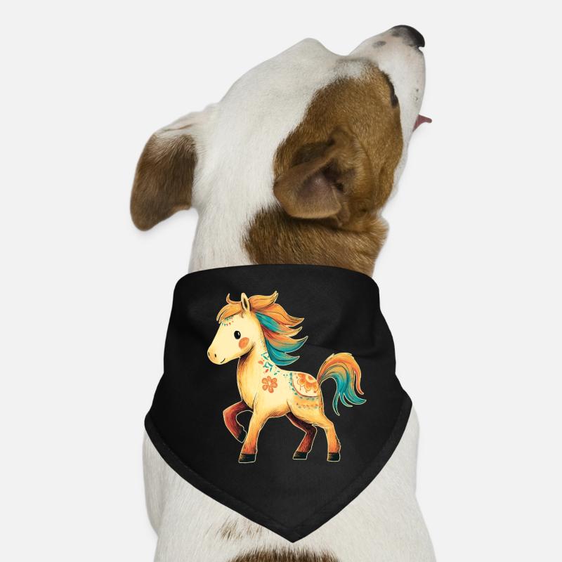 Cheval Poney Bandana pour chien