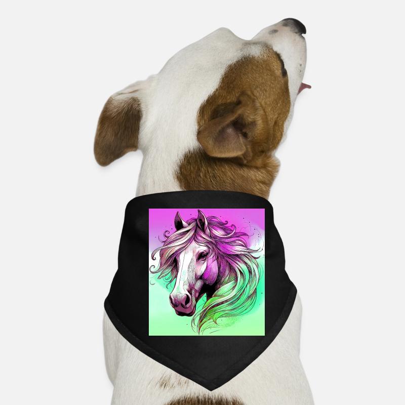 horse Dog Bandana