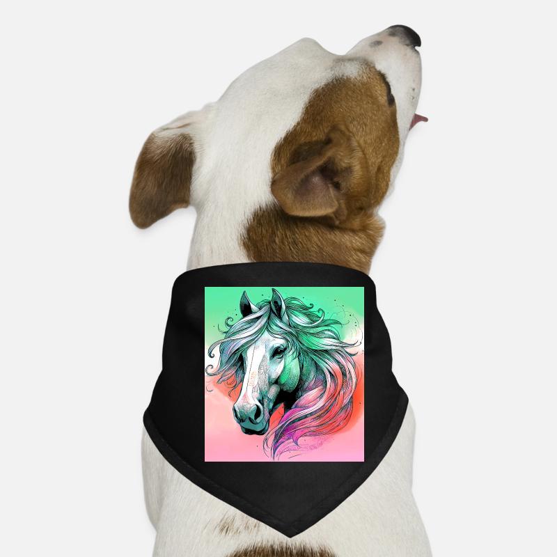 cheval Bandana pour chien