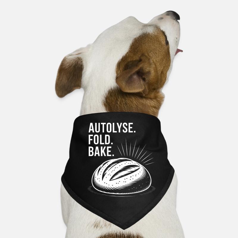 Bread Bold: Autolyse Art Dog Bandana