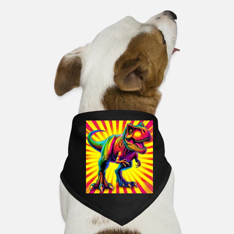 Dinosaurier Hunde-Bandana