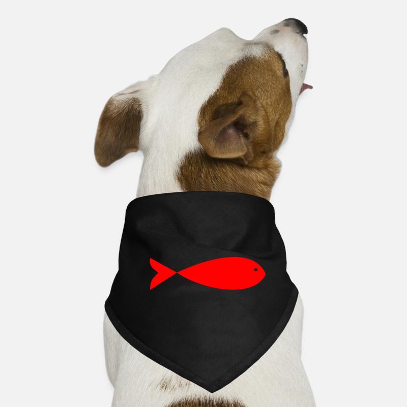 PÂQUES.POISSON. POISSON D'AVRIL. VACANCES. ETE Bandana pour chien