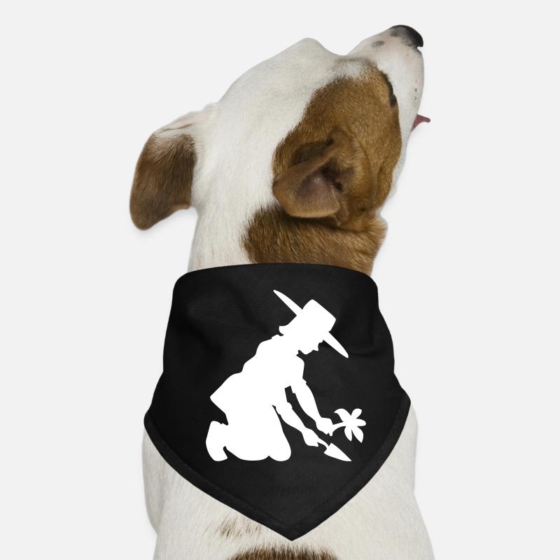 Garten - Pflanzen - Gartenarbeit Hunde-Bandana