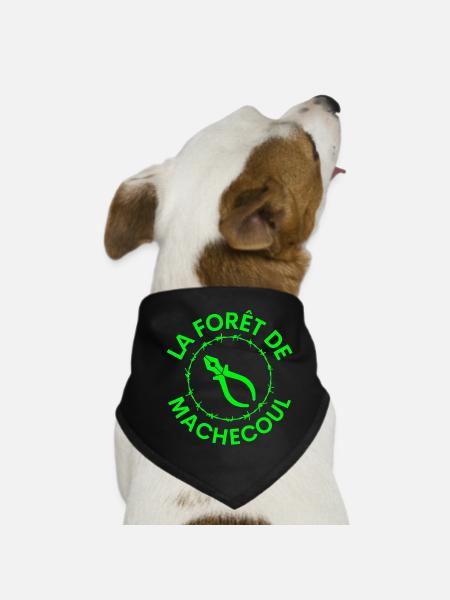 la septième compagnie, la 7ème compagnie - Bandana pour chien - noir - Devant