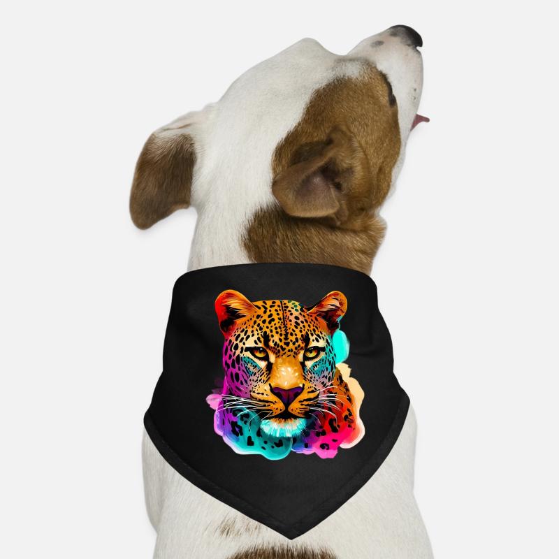 Leopard Dog Bandana