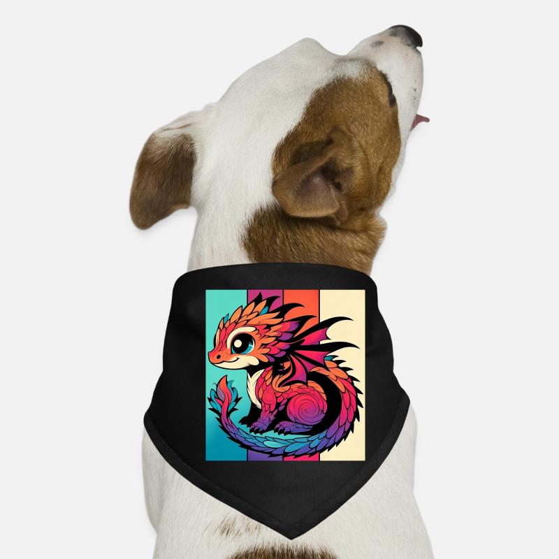 Drache Hunde-Bandana