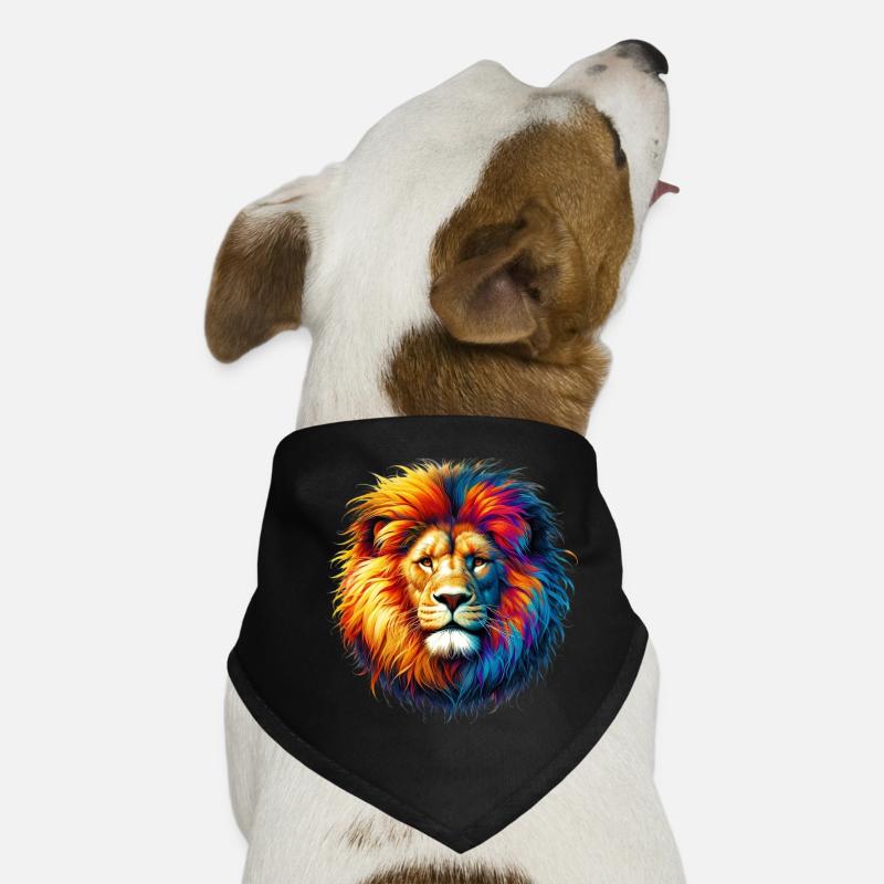 Lion Bandana pour chien