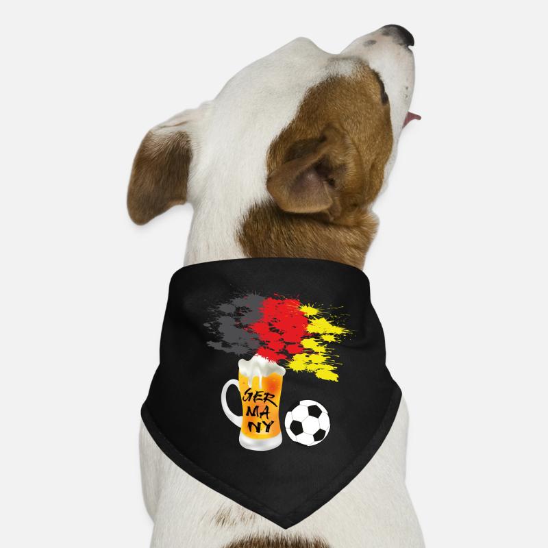 Fussball Germany Hunde-Bandana