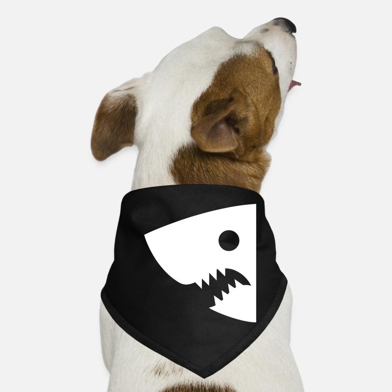 Tête de requin Bandana pour chien