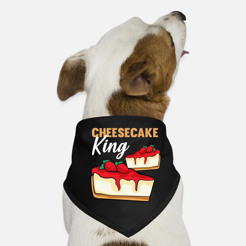 Cheesecake King Dog Bandana