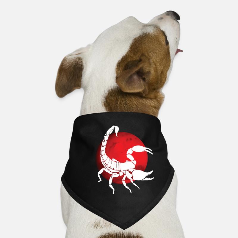 Scorpio zodiac sign Dog Bandana
