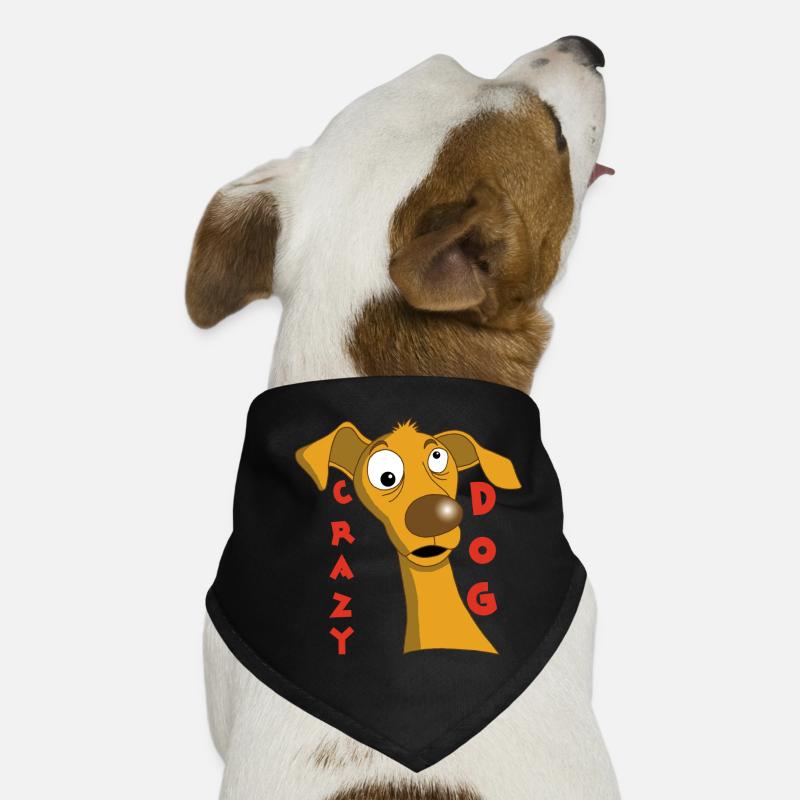 Chien fou Bandana pour chien
