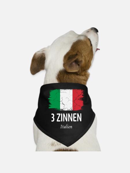 3 Peaks - Dog Bandana - black - Front