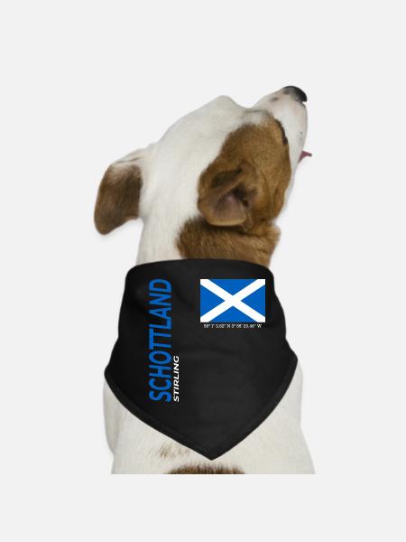 Stirling - Bandana pour chien - noir - Devant