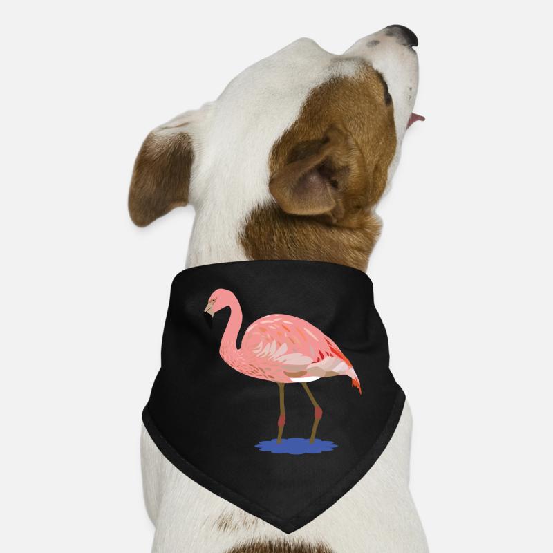 Flora Flamingo Hunde-Bandana