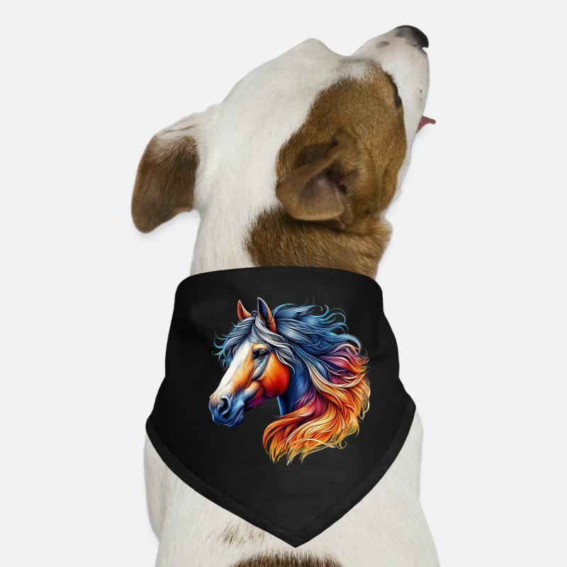 Pferd Hunde-Bandana