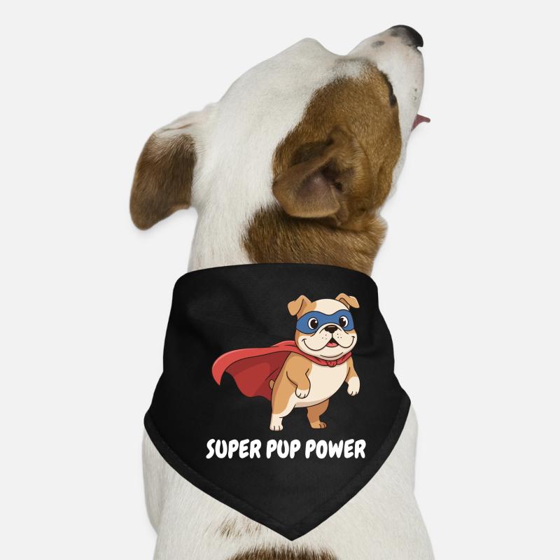 Cape de chien super-héros Bandana pour chien