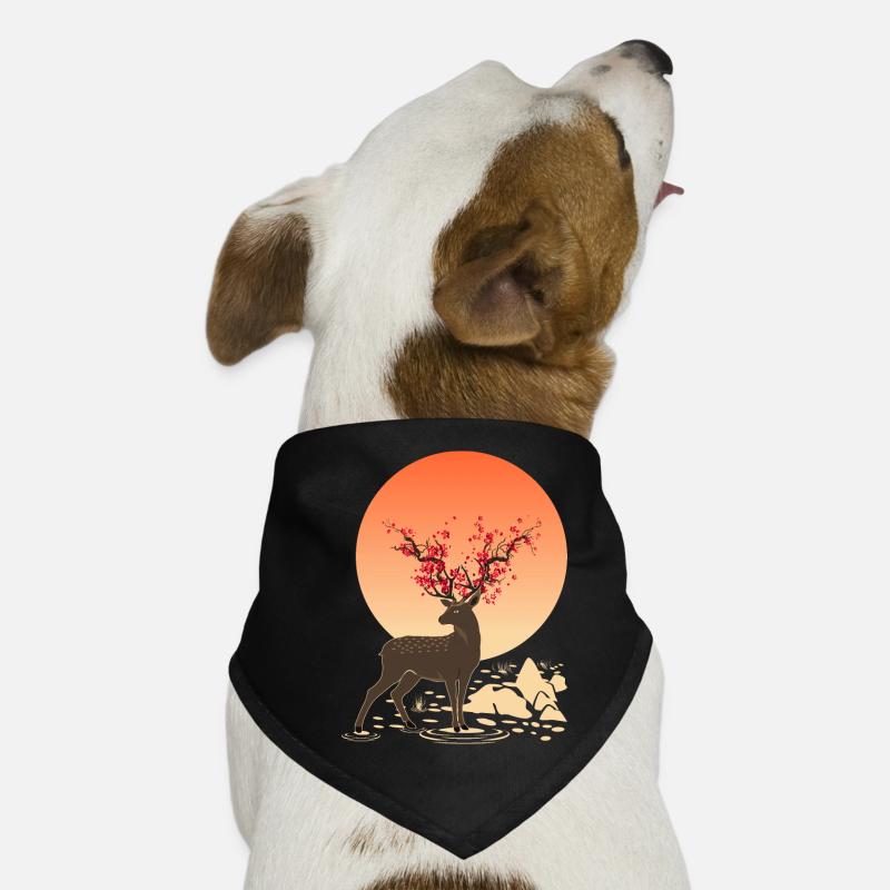 Deer Spirit | Protect Sika Deer Dog Bandana
